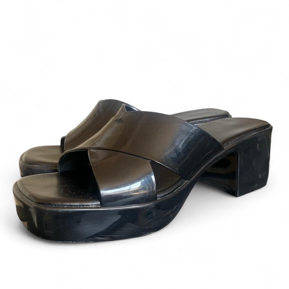 Steve Madden Black Women's Platform Sandals